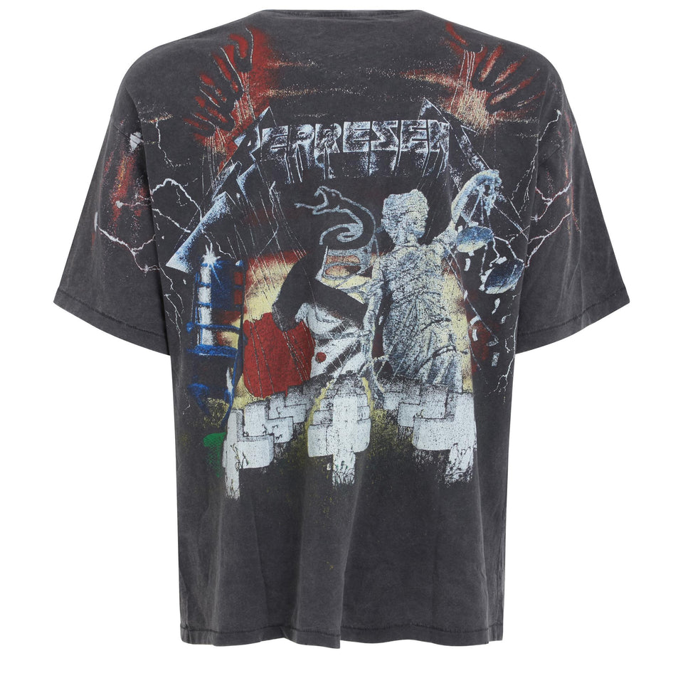 T-shirt in cotone multicolor