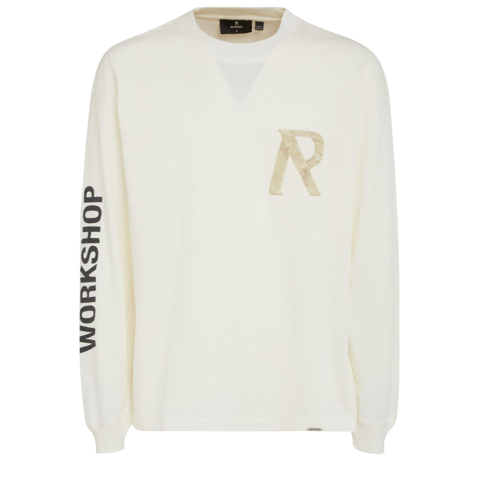 White cotton T-shirt