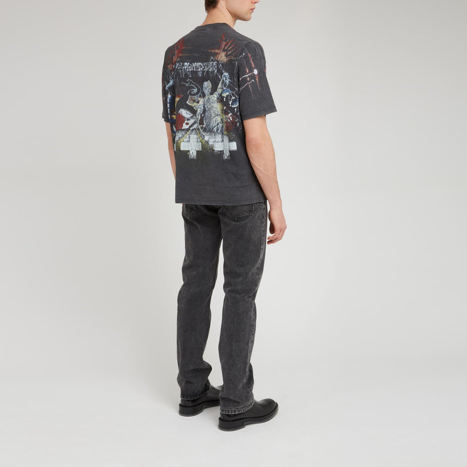 T-shirt in cotone multicolor