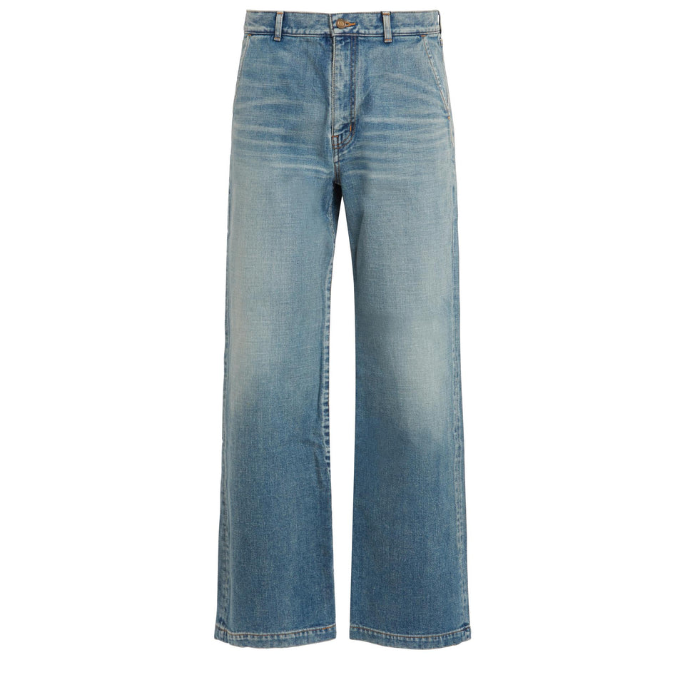 Jeans in denim blu - GIO MORETTI