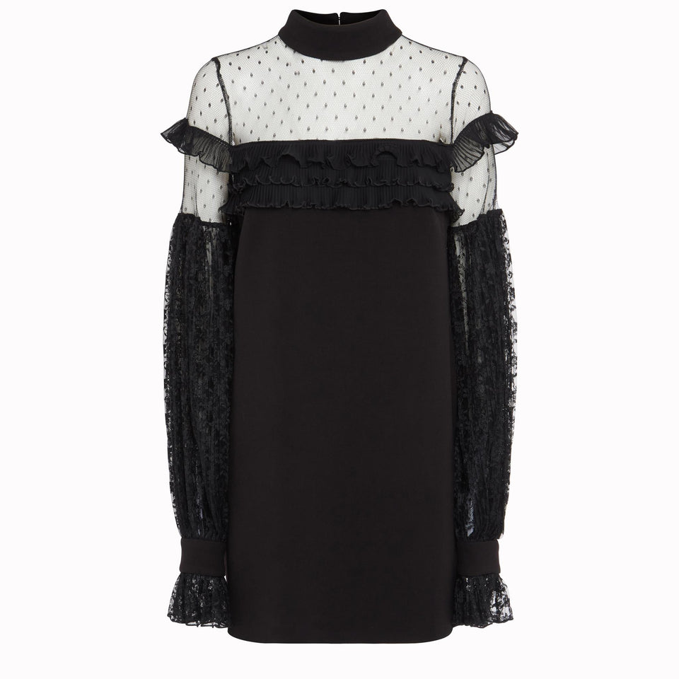 Abito in tessuto nero