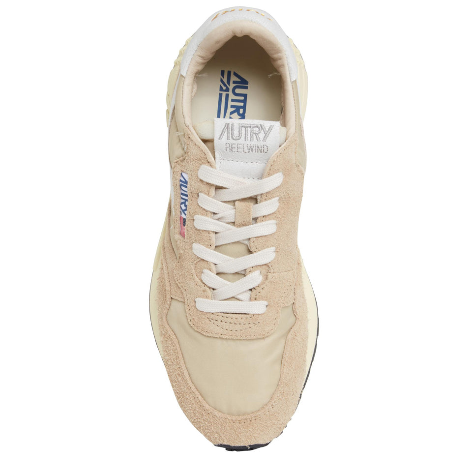 Sneakers "Reelwind" in suede beige WWLW-NC14 WHT/FILLER AUTRY 
