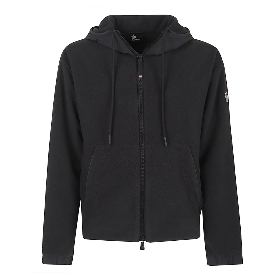 Cardigan in tessuto nero 8G00019 89AK8999 MONCLER 