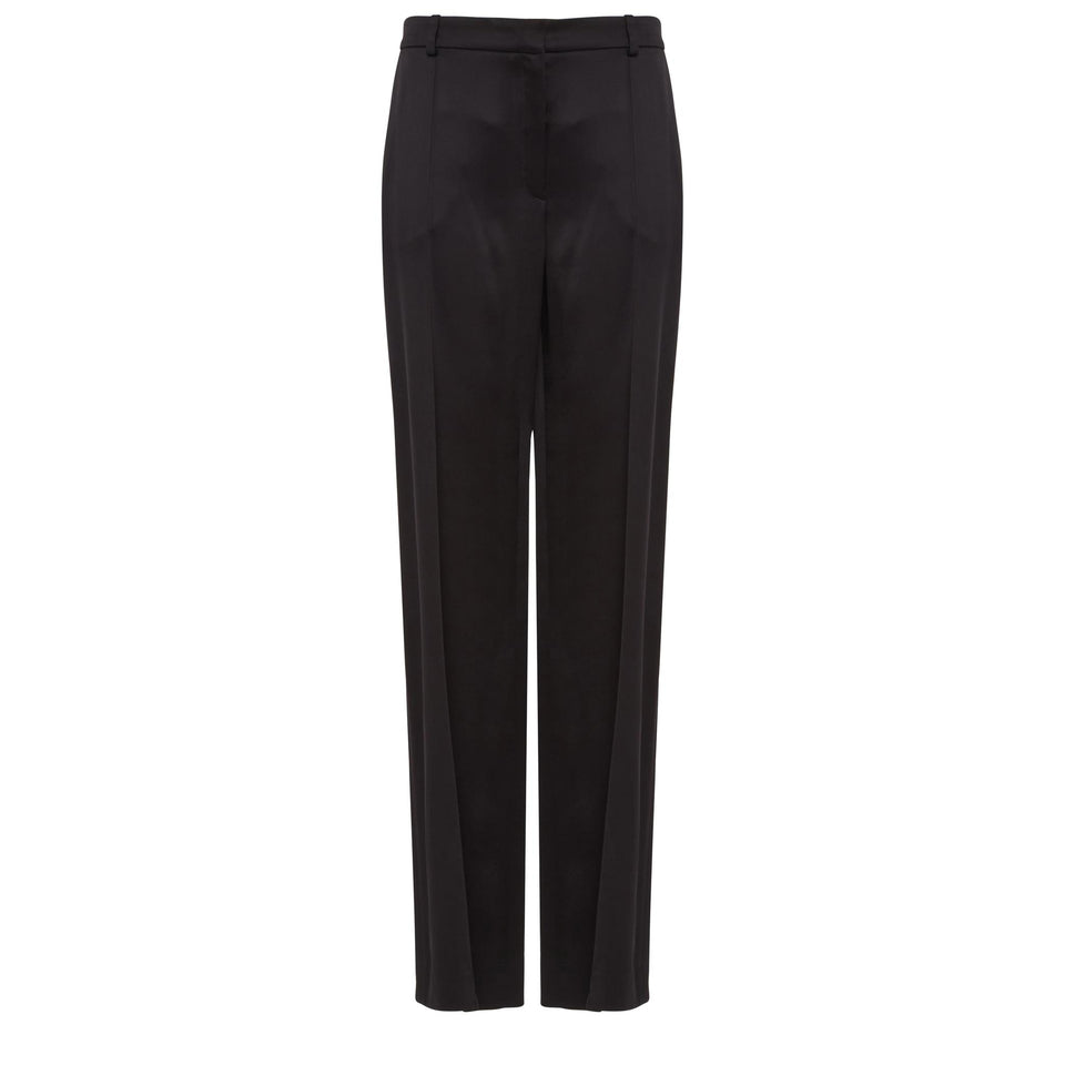 Black crepe pants