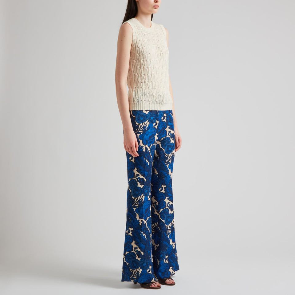 Maglia in lana bianca