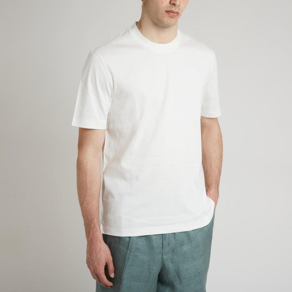 White cotton T-shirt