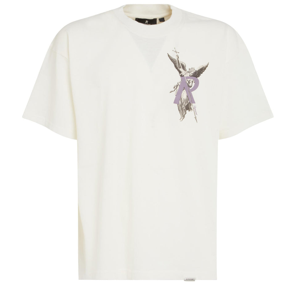 White cotton T-shirt