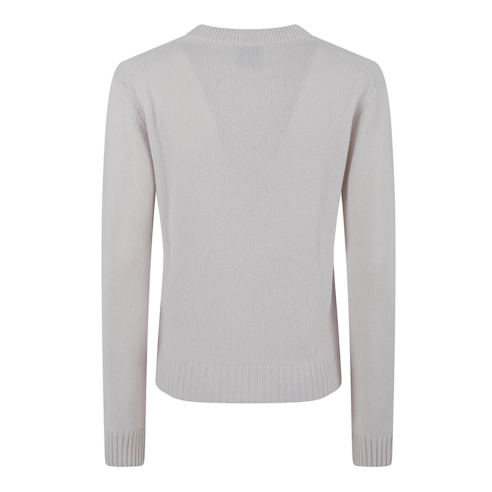 Maglia in cashmere beige 255 1120480 ALLUDE 