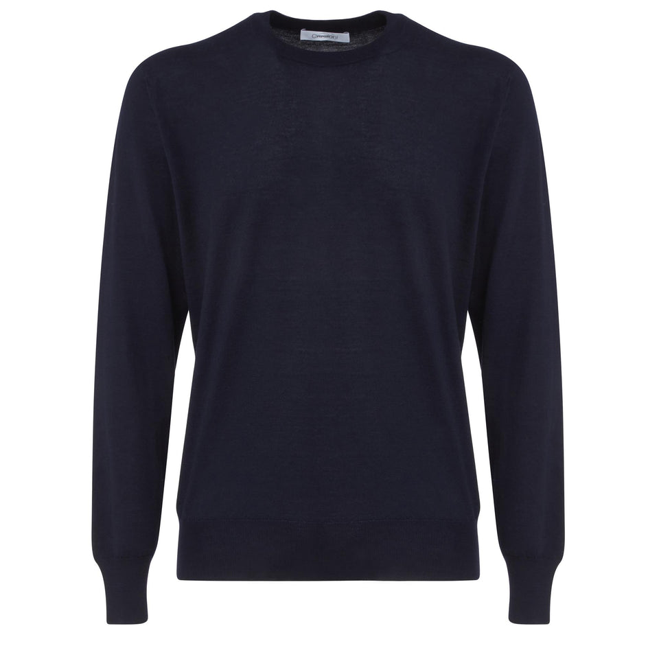 Blue cashmere sweater