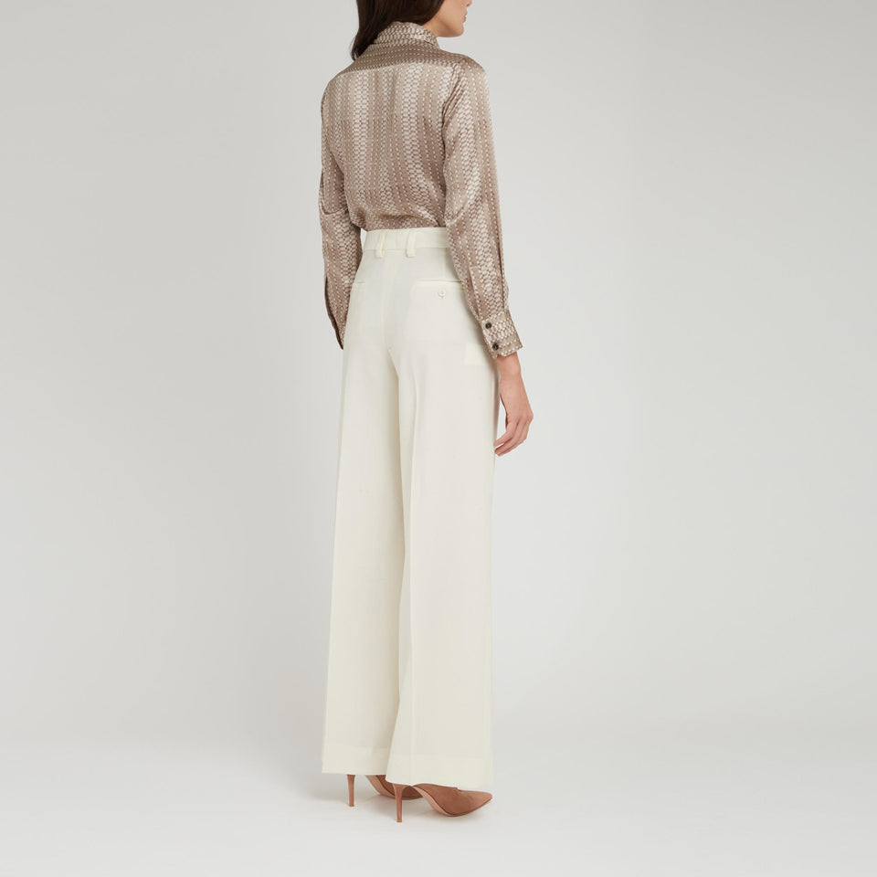 Multicolor silk shirt