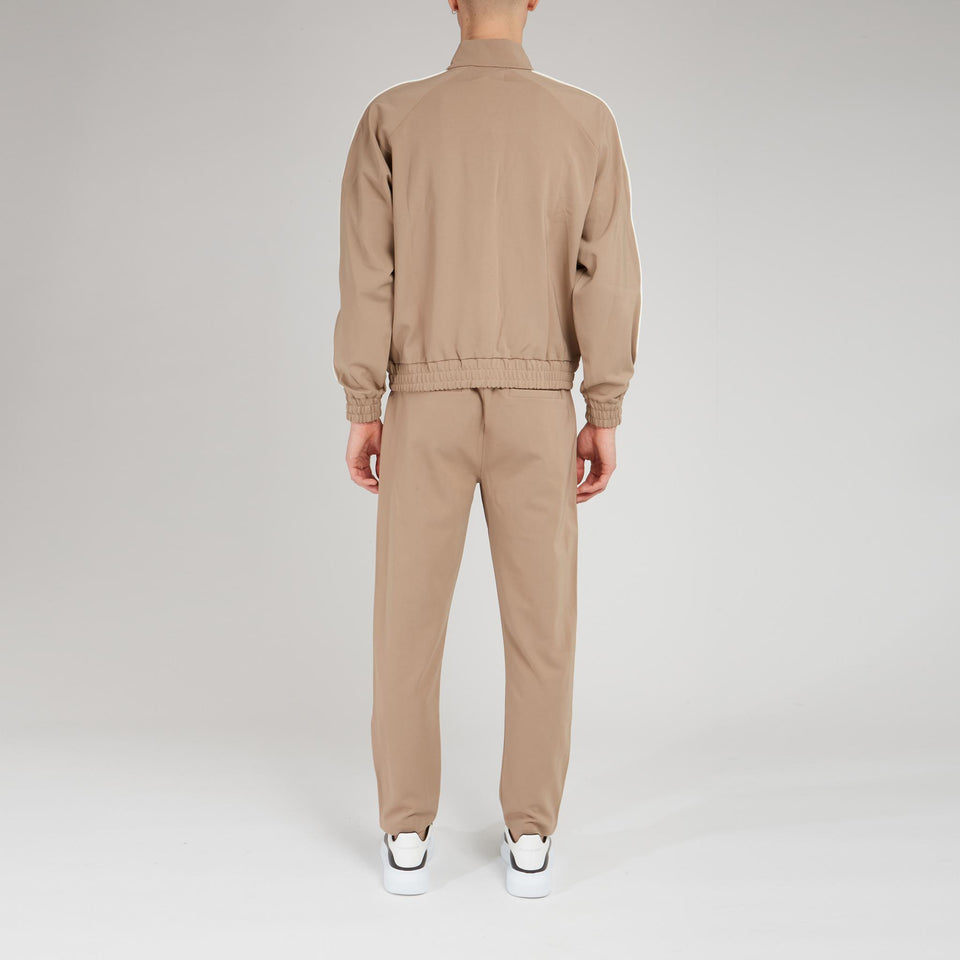 Giacca in tessuto beige - GIO MORETTI