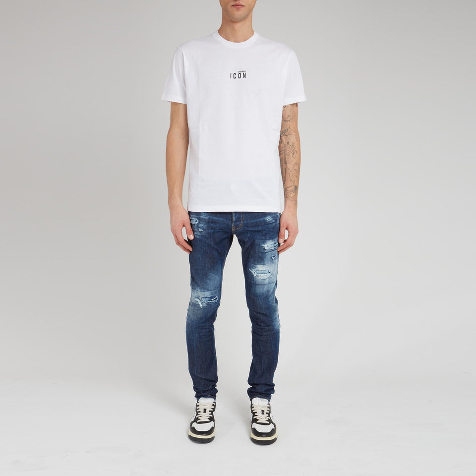 White cotton T-shirt