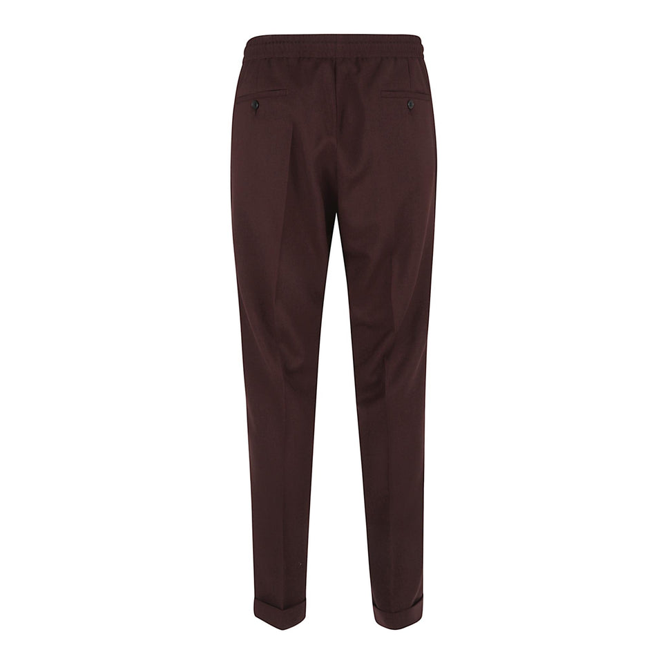 Pantalone in lana bordeaux M1R921T G0000129A PAUL SMITH 
