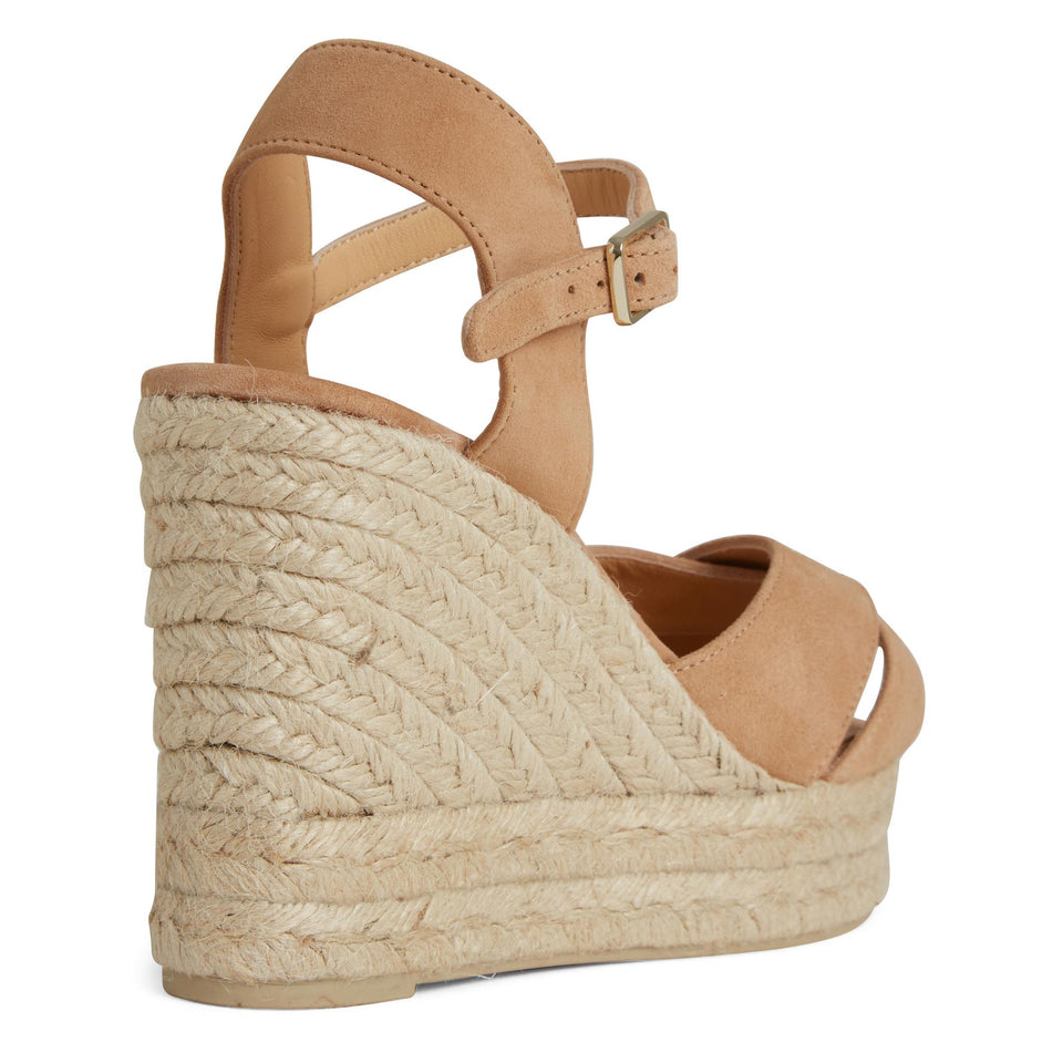 110 "Blaudell" espadrilles in beige suede