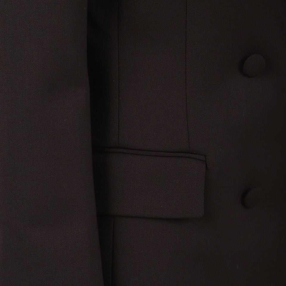Giacca doppio petto in lana marrone D420445 LILIUXY25086 P.A.R.O.S.H. 