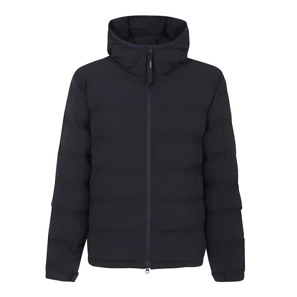 Piumino in tessuto blu 5I14 L58901101 ASPESI 