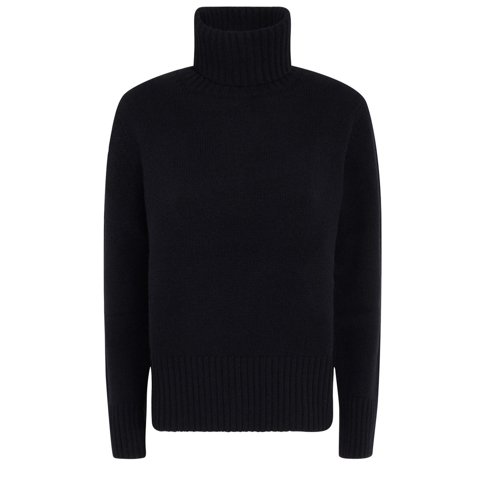 Maglione in lana nero