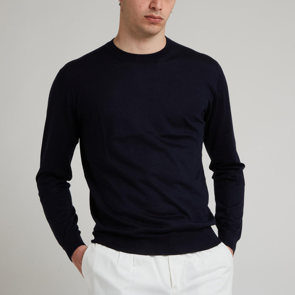 Maglia in cashmere nera 10A21GC01 30060 CRUCIANI 