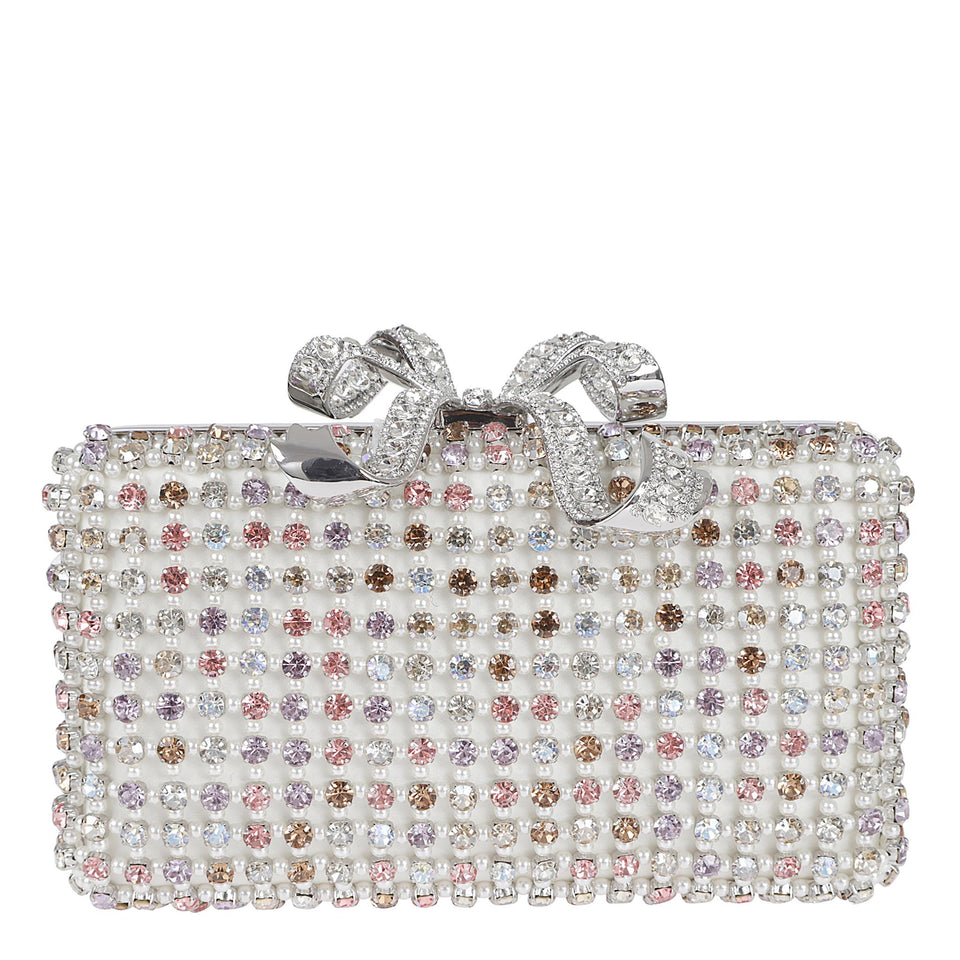 Borsa in tessuto multicolor AW25-305 MU SELF-PORTRAIT 