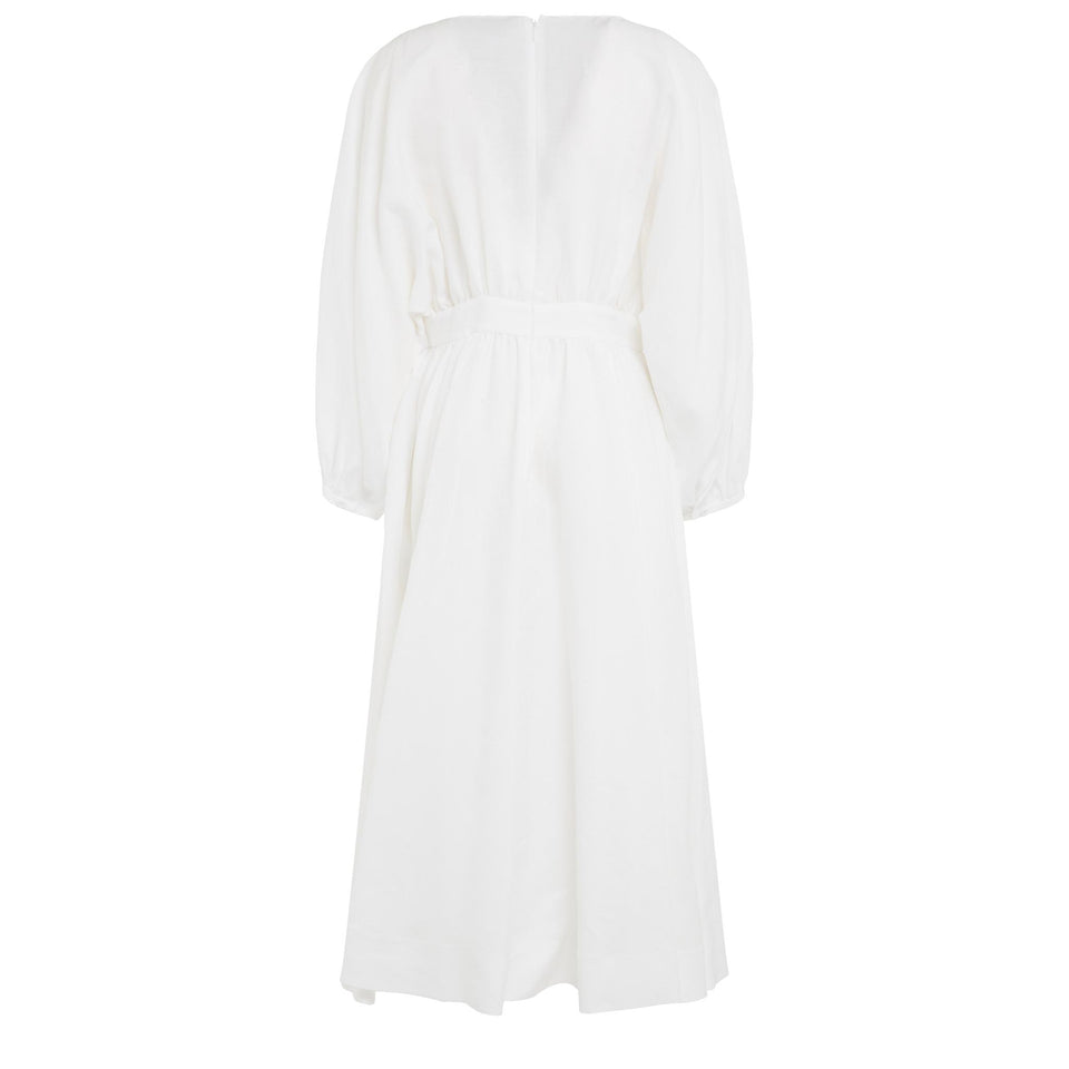 Abito "Ahmose" in lino bianco