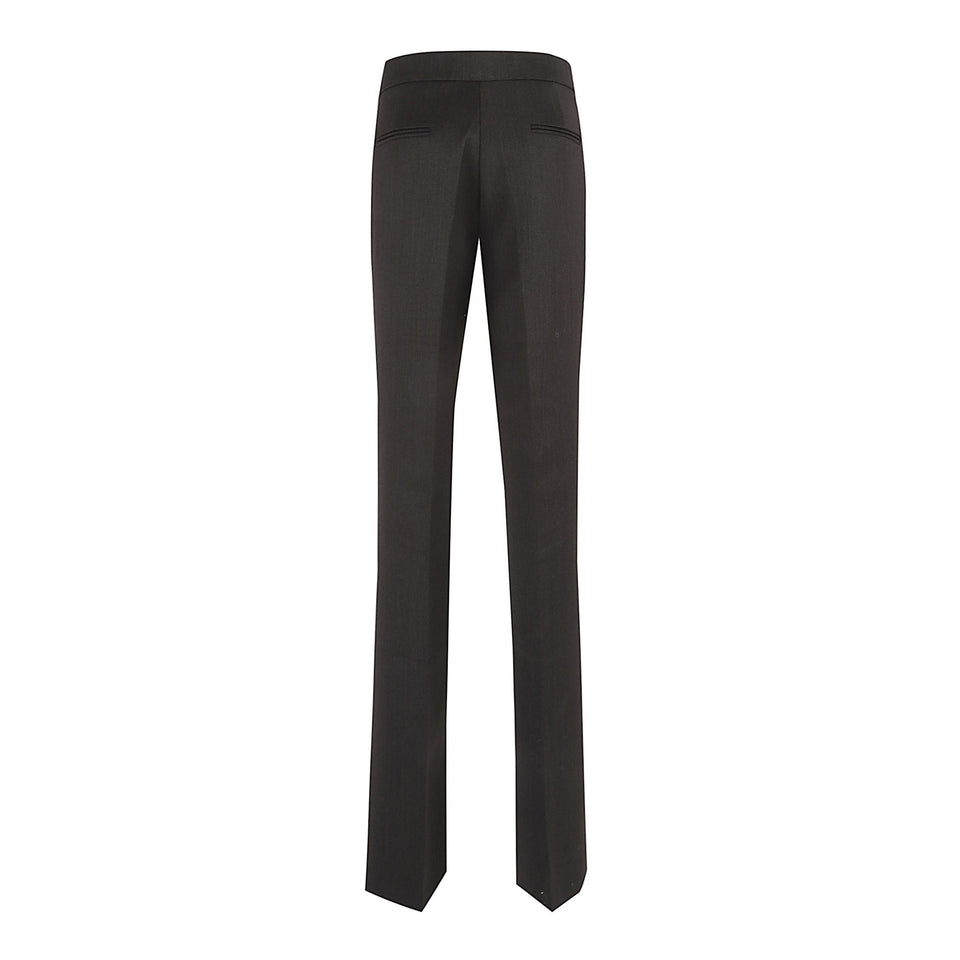 Pantalone in lana marrone P0114FW25 ESPRESSO ALEX PERRY 