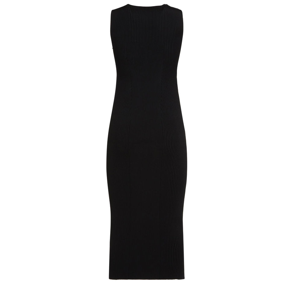 Abito in tessuto nero