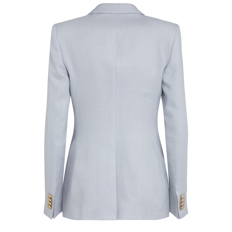 Giacca doppio petto ''J-Parigi'' in tessuto grigia