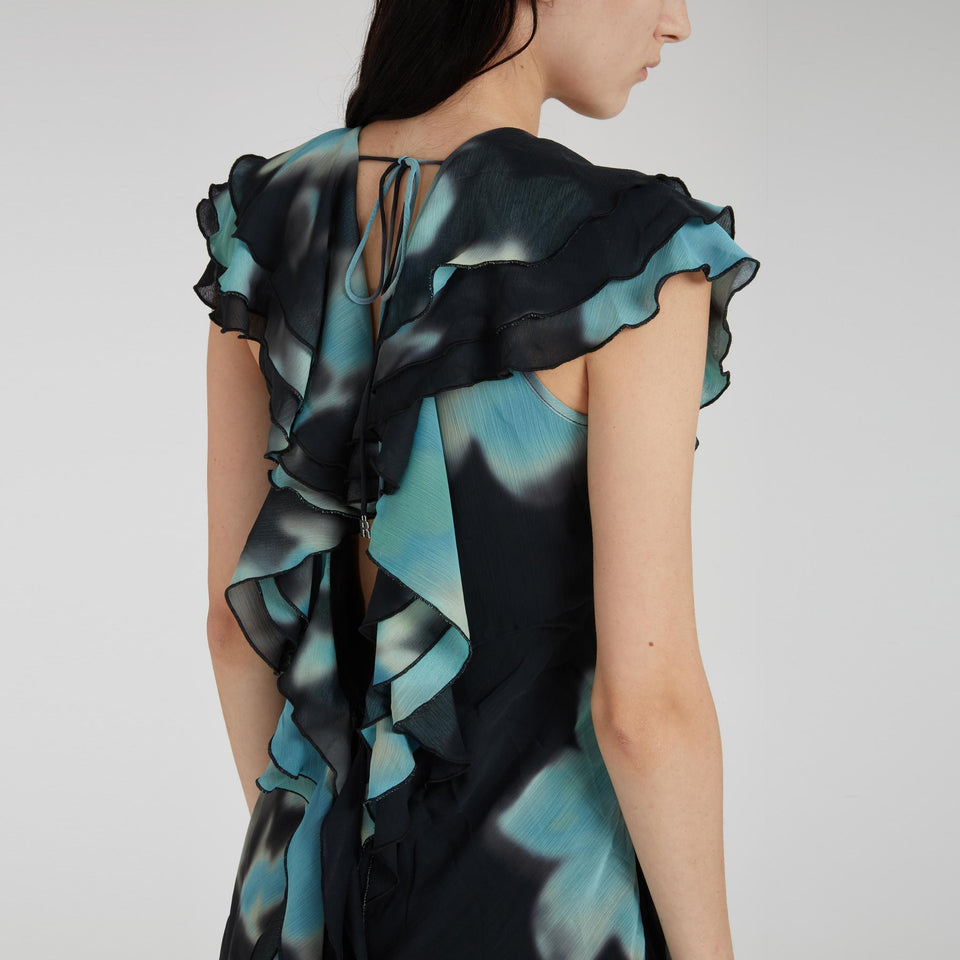 Abito "Alsa" in tessuto multicolor