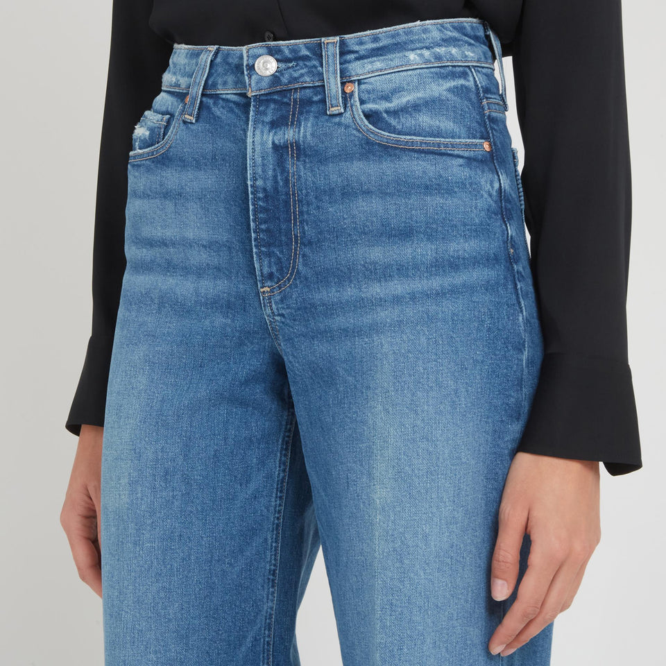 Jeans "Harper" in denim blu