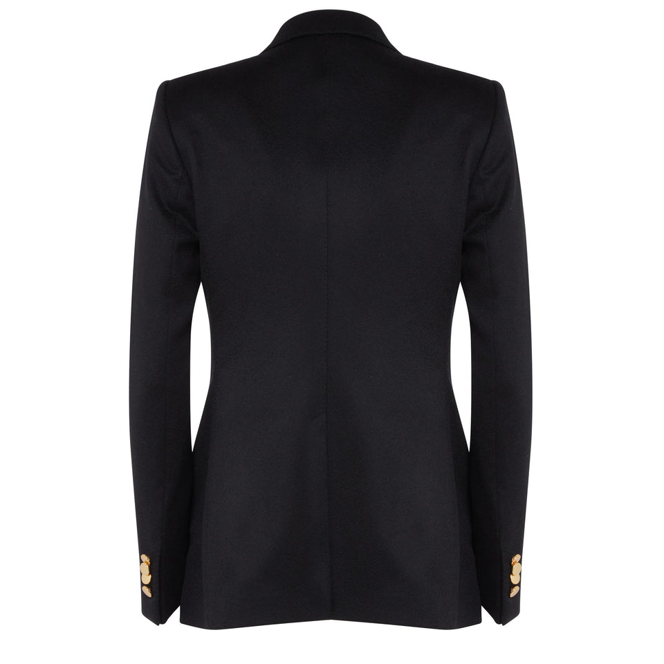 Giacca doppio petto ''J-Parigi'' in lana nera