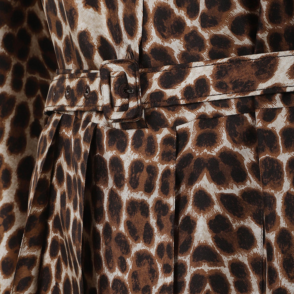 Abito in tessuto multicolor D726075 STAIN808 P.A.R.O.S.H. 