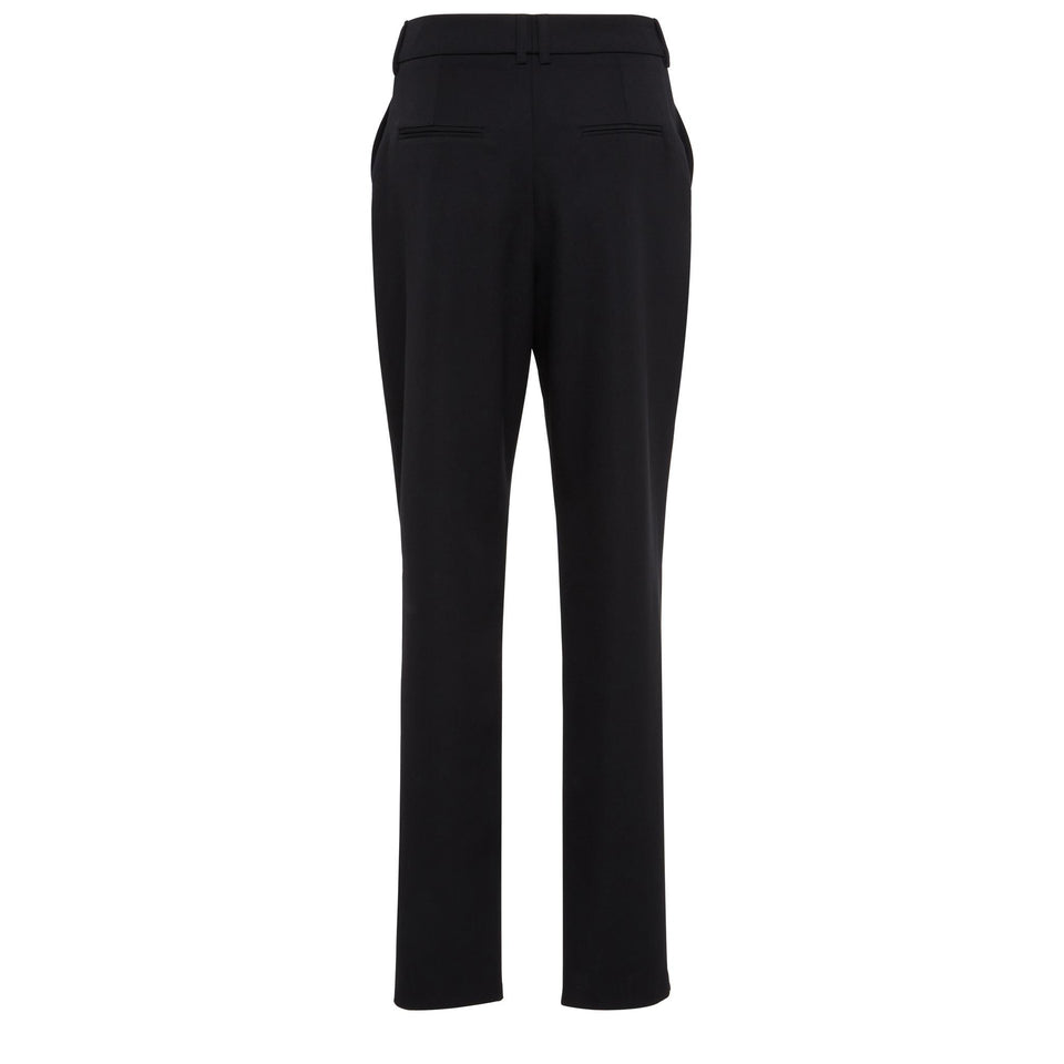 Pantaloni in lana neri