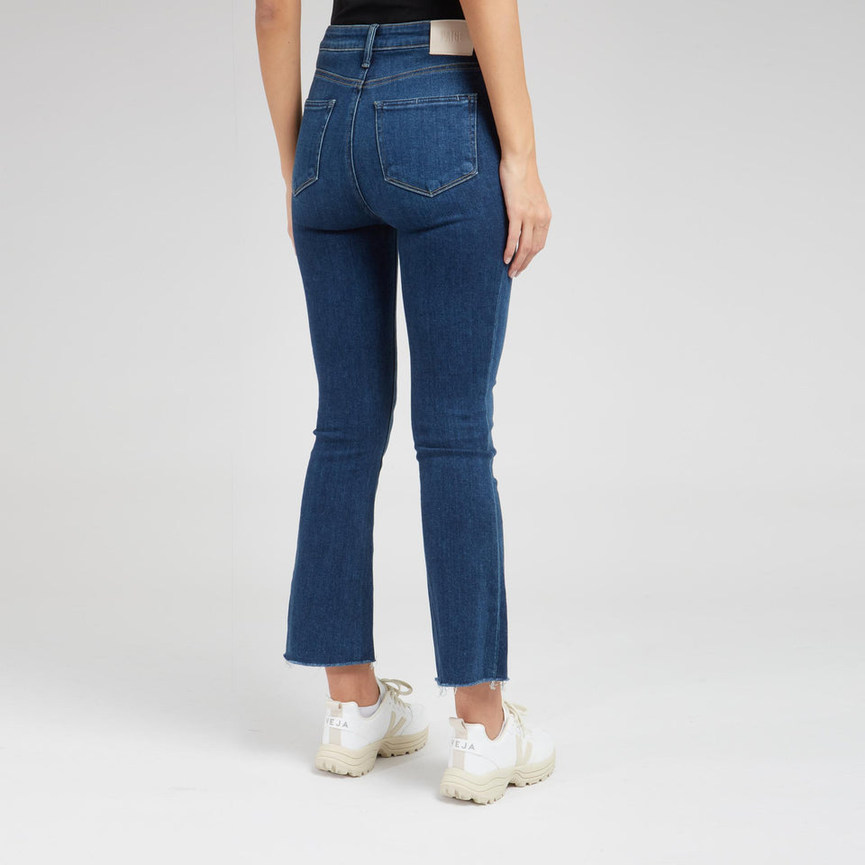 Jeans "Claudine" in denim blu
