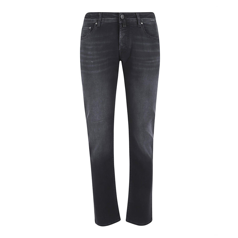 Jeans in denim nero QE006030 S3622500D JACOB COHEN 