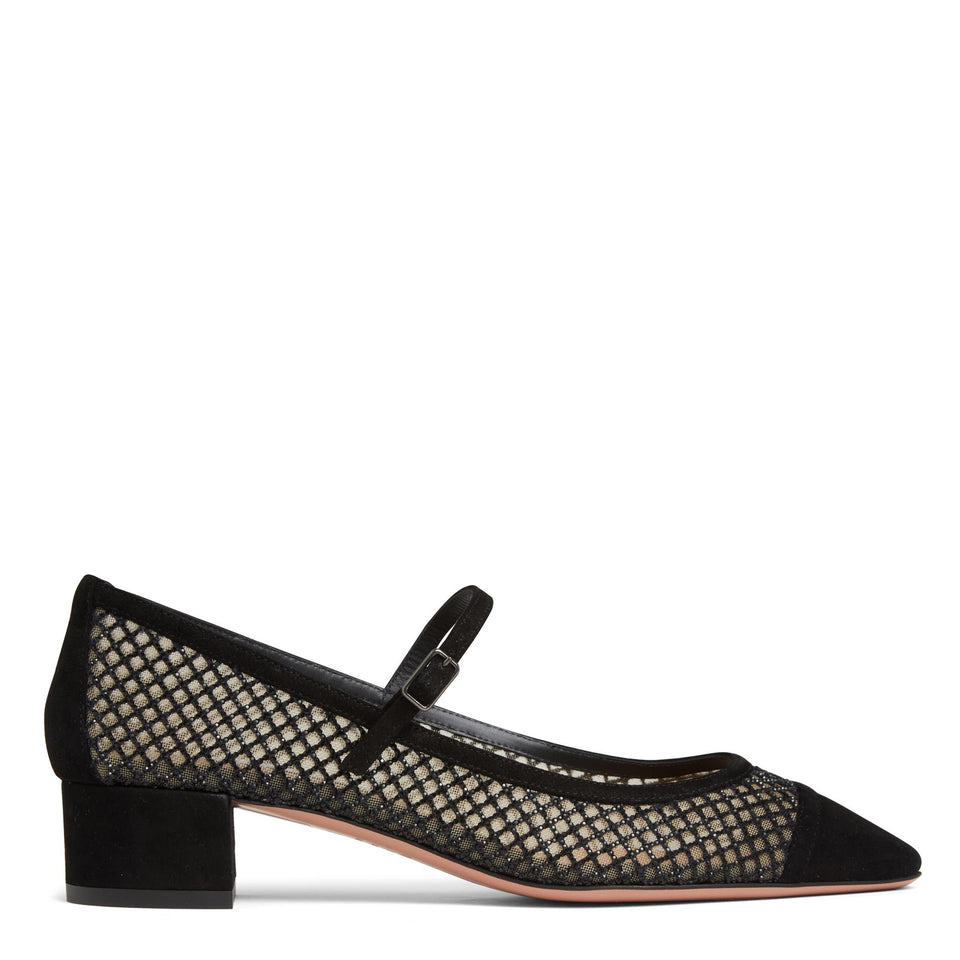 Dècolletè ''Mayor'' in suede nere MYCMIDP0 SREBLACK AQUAZZURA 