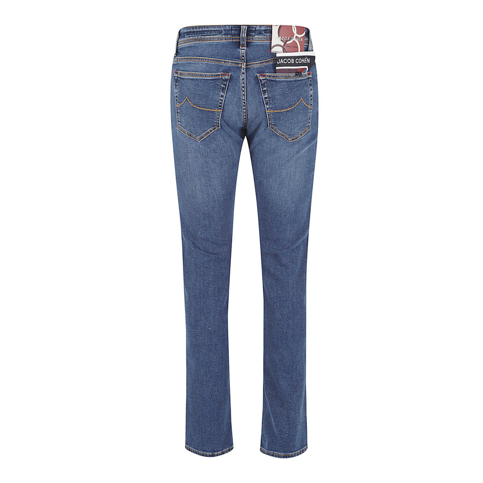 Jeans in denim blu QM006066 P0024200D JACOB COHEN 