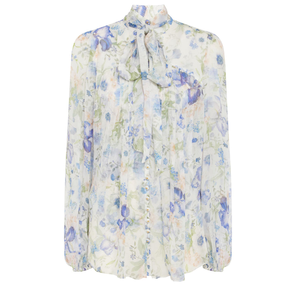 Multicolor fabric shirt