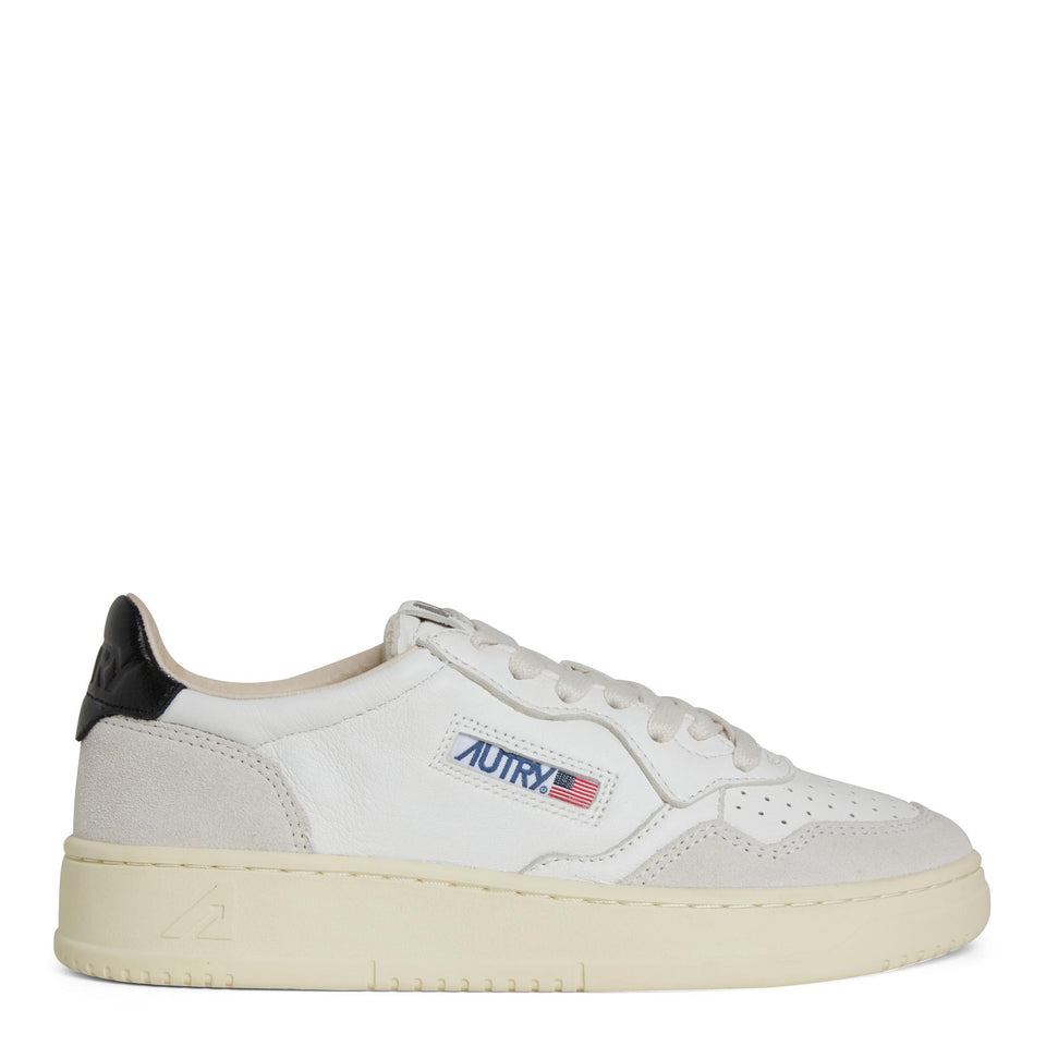 Sneakers ''Medalist Low'' in suede grigia AULW GS33WHT/BLK AUTRY 