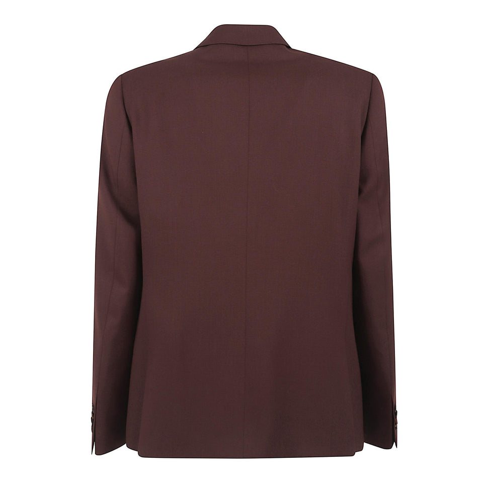 Giacca mono petto in lana bordeaux M1R1545 G0000129A PAUL SMITH 