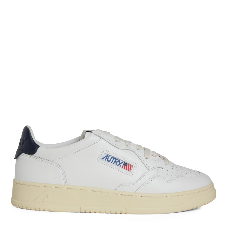 Sneakers ''Medalist Low'' in pelle bianca AULM LL12WHT/SPACE AUTRY 