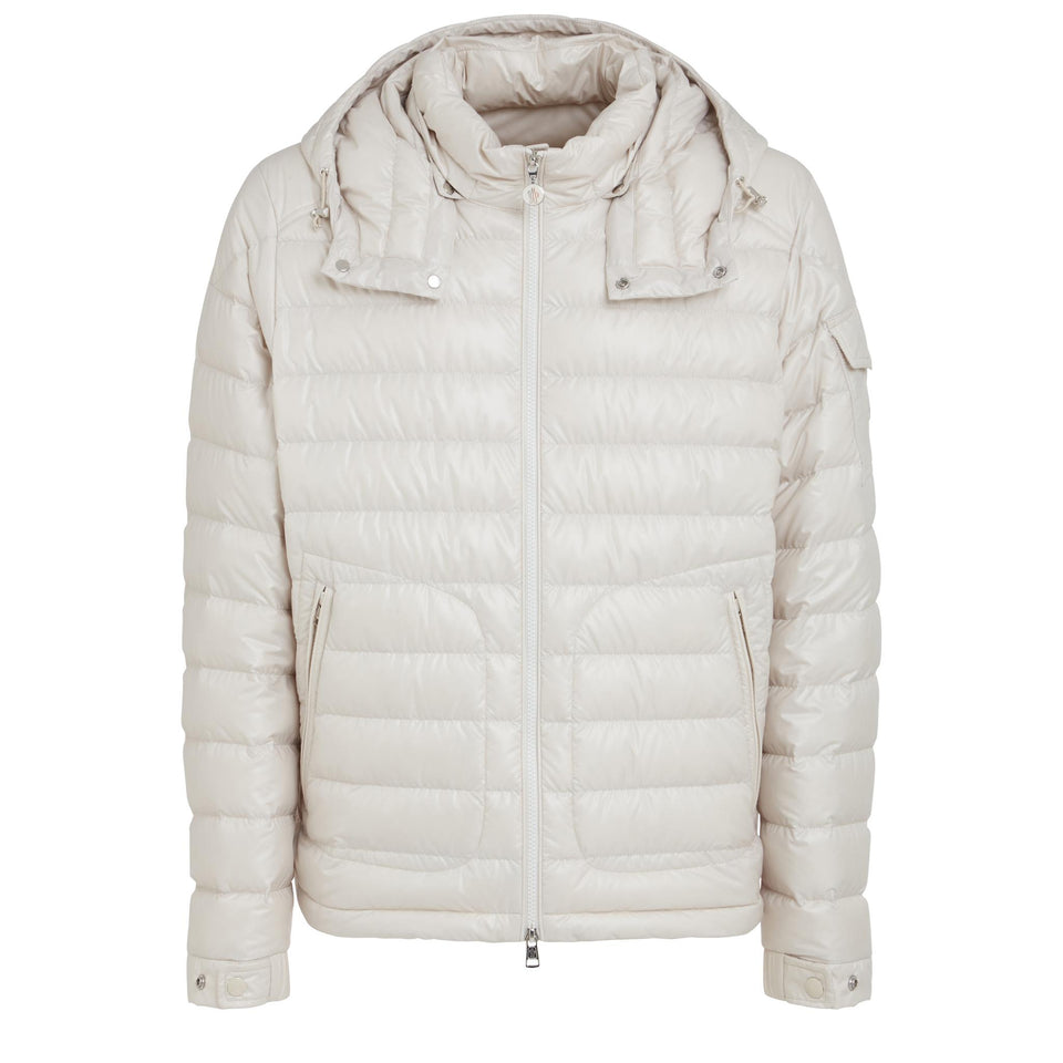 "Lauros" down jacket in white fabric