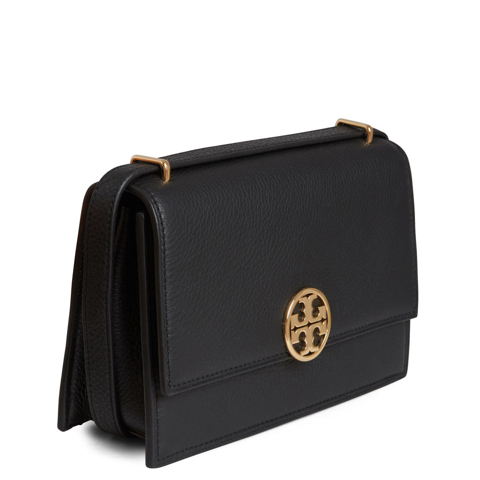 Borsa a spalla "Miller" in pelle nera 154703 001 TORY BURCH 