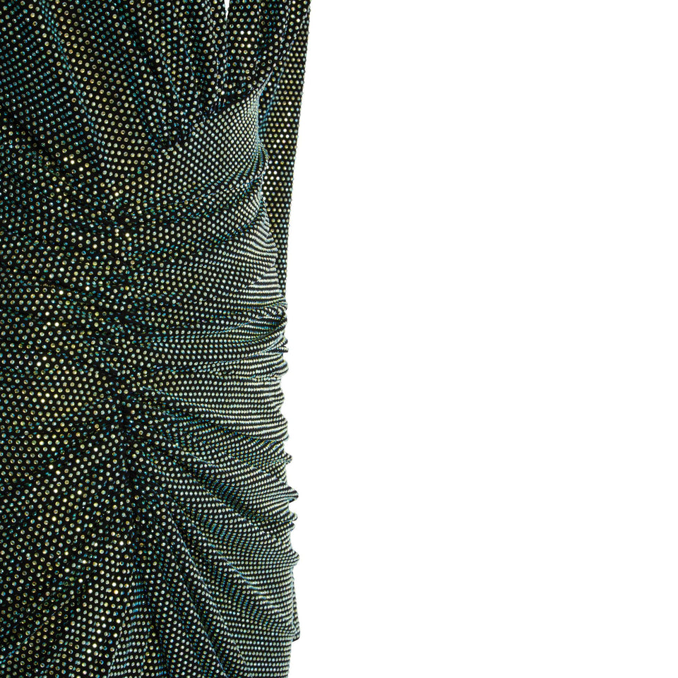 Abito in viscosa verde - GIO MORETTI