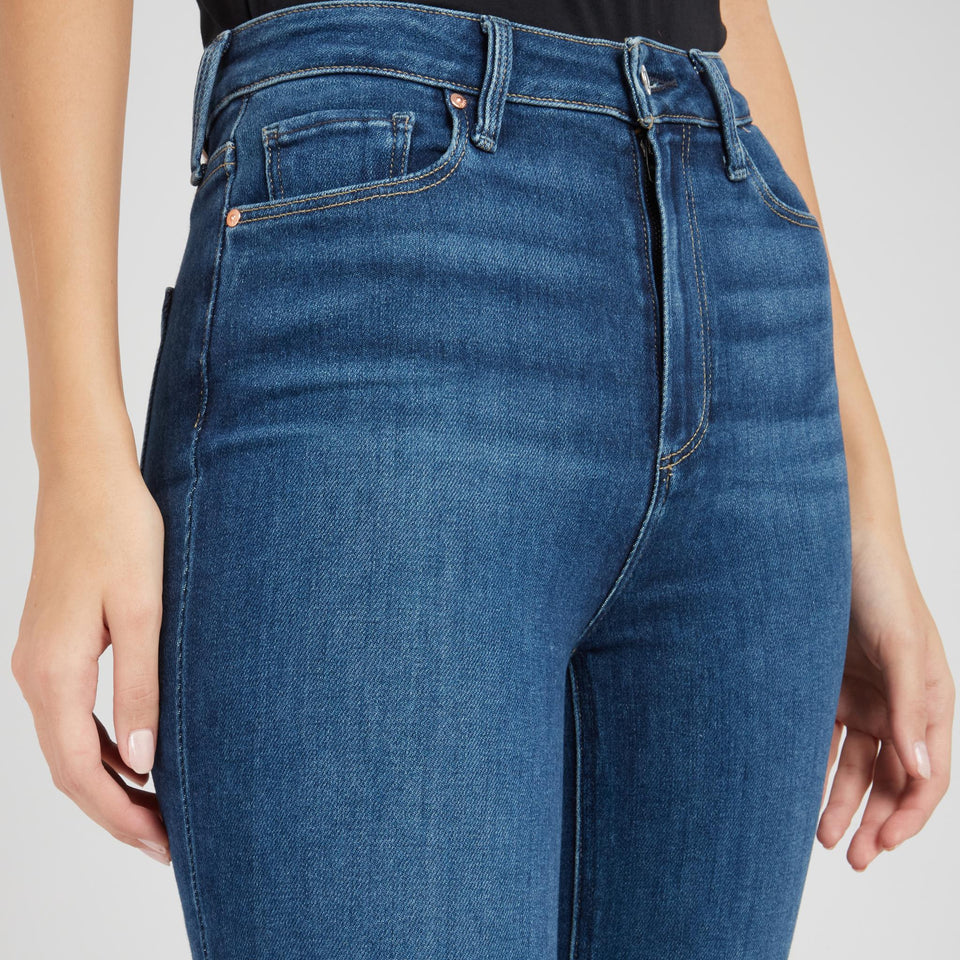 Jeans "Claudine" in denim blu