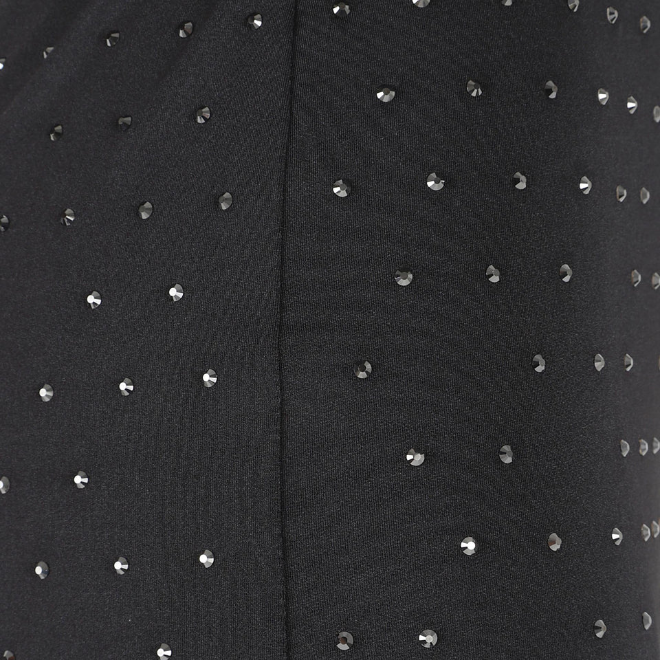 Gonna lunga in tessuto nera TM180315A TJP185999 THE ANDAMANE 