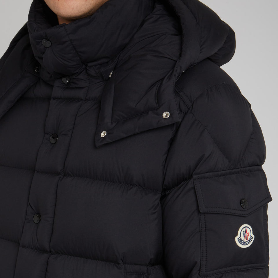 ''Vezere'' down jacket in black fabric