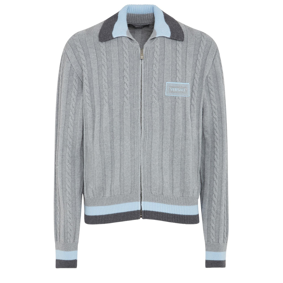 ''90S Vintage'' grey cotton T-shirt