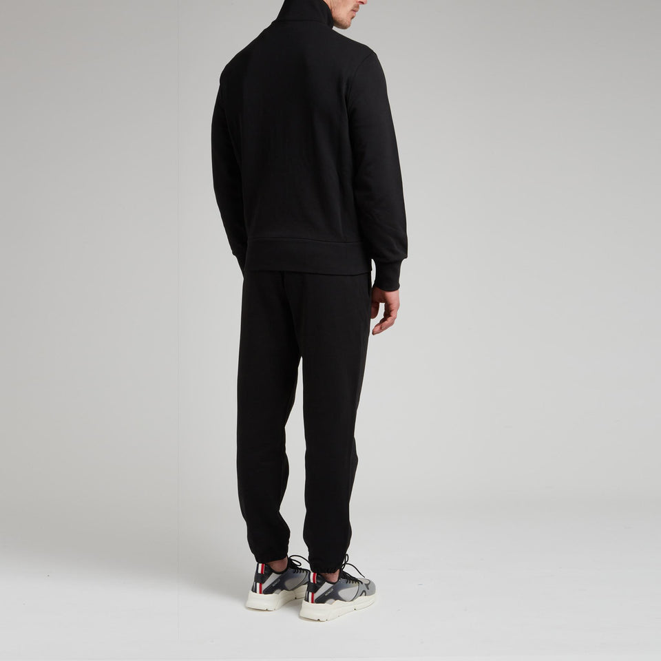 Black cotton cardigan