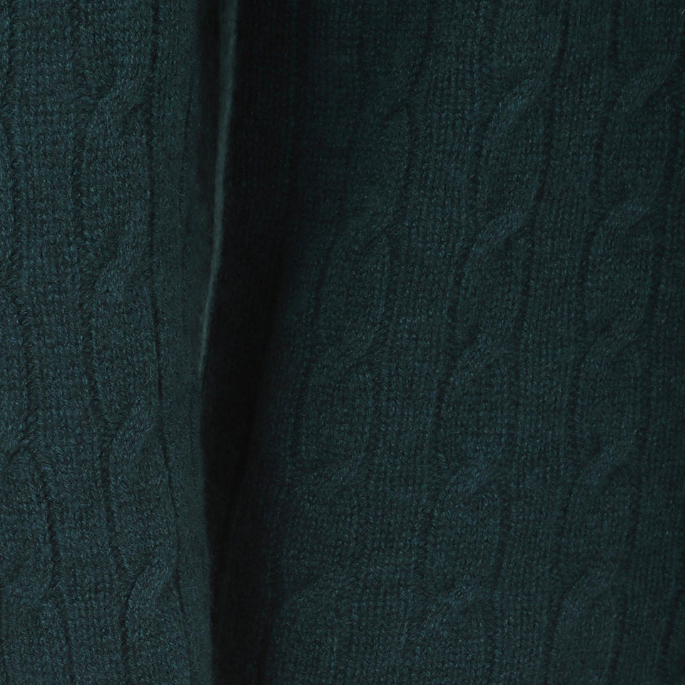 Maglia in lana verde D4K133N 490 DRUMOHR 