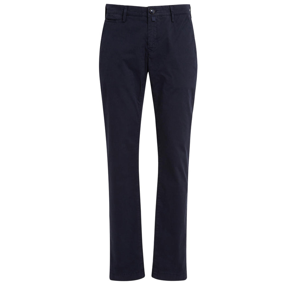 Pantalone "Bobby" in cotone blu